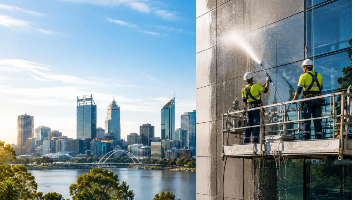 How Often Should Commercial Building Facades Be Cleaned in Perth?